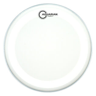 AQUARIAN STUDIO-X TEXTURE COATED DRUMHEAD 3-PACK featuring premium single ply 10 mil heads with Z-100 texture coating.