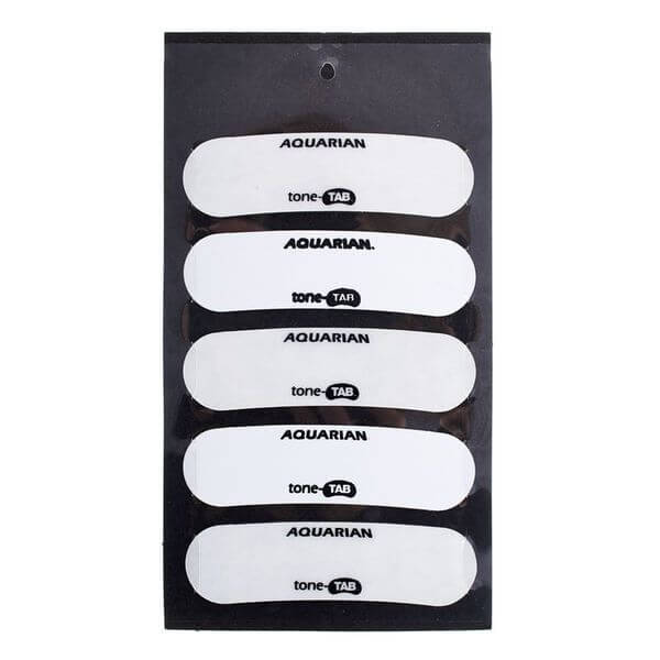 Aquarian AQTA1 Tone Tab - Drum Damper Tabs for Enhanced Sound Control, designed to improve sound quality and control for drummers.