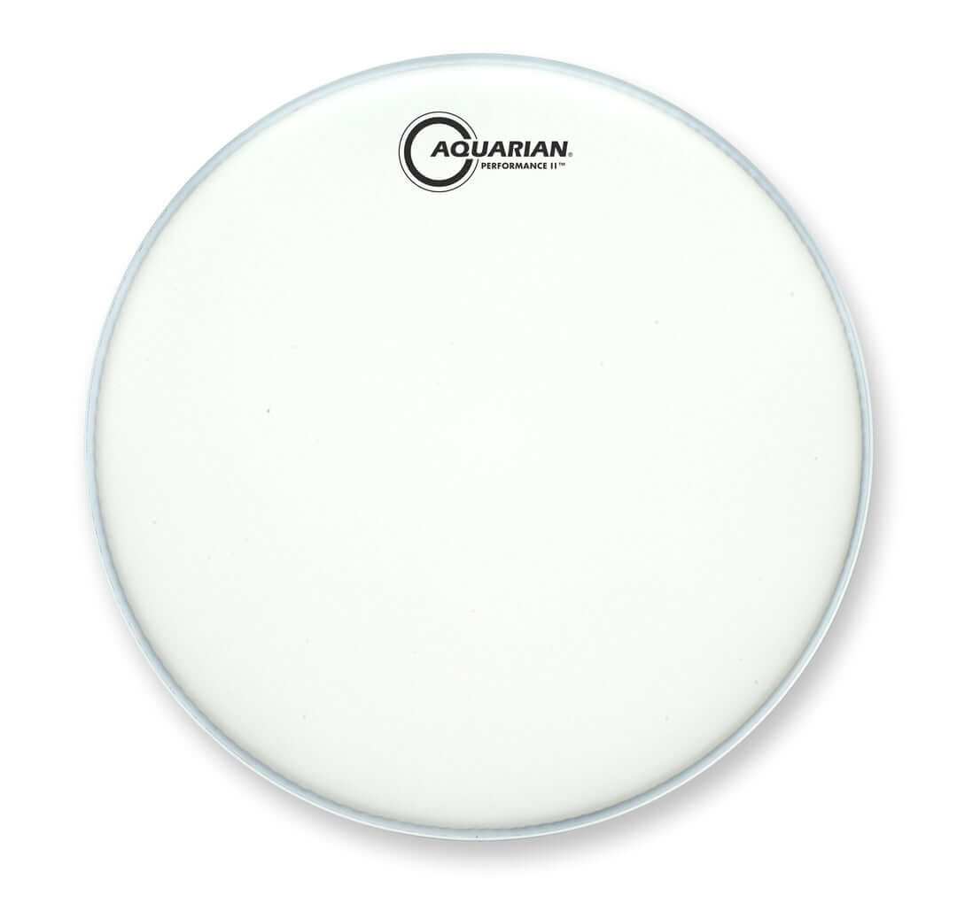 AQUARIAN 16" PERFORMANCE II TEXTURE COATED DRUMHEAD - Two-Ply Drumhead designed for Classic Rock Sound.