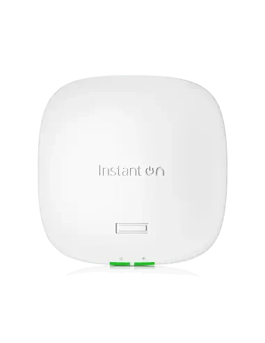 HPE Instant On WiFi 6E Indoor Access Point AP32, a sleek and modern device designed for high-performance wireless connectivity.