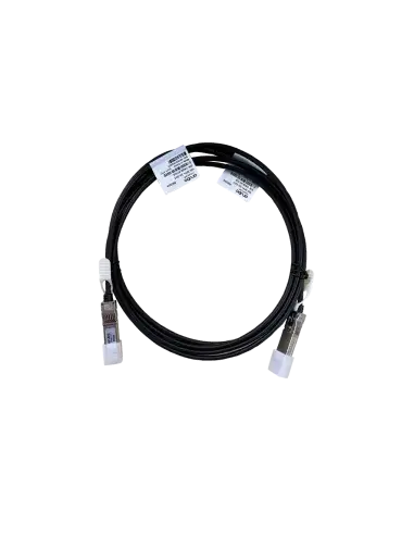HPE Instant On 10G SFP+ to SFP+ DAC Cable, 1 meter length, suitable for high-speed data connections.