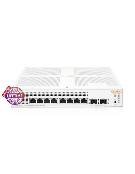 HPE Instant On 1930 8-Port Gb PoE Switch with 124W power capacity