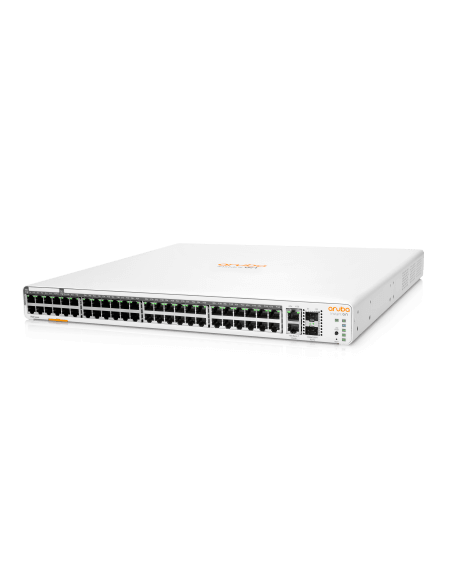 HPE Instant On 1960 48-Port 600W Switch with 2 SFP+ ports, designed for high-performance networking.