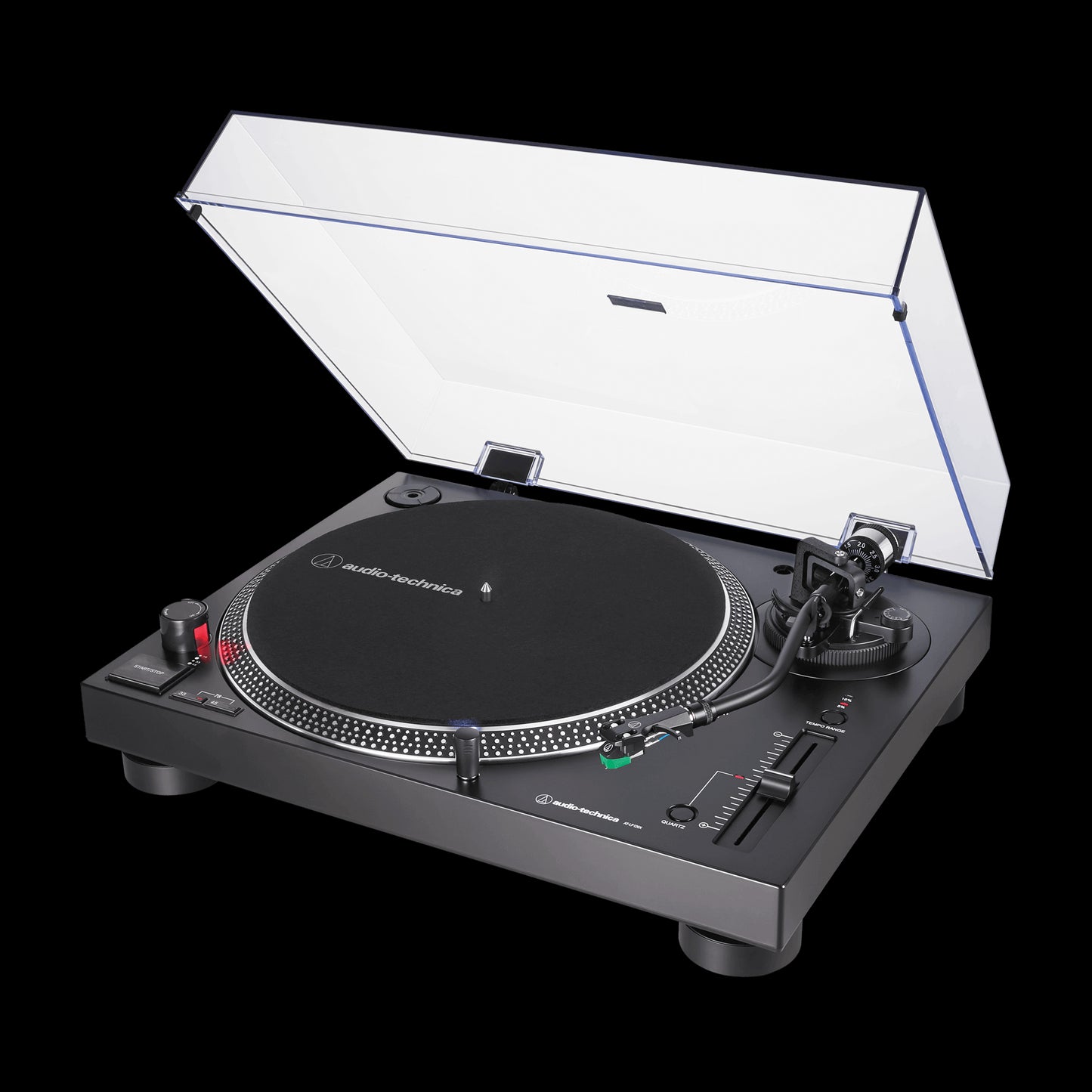 Audio-Technica AT-LP120XUSBSV Professional Direct-Drive Turntable with USB Output in Silver color.