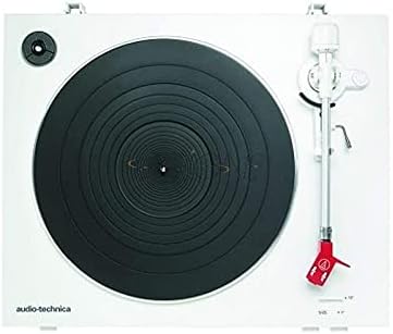 Audio-Technica AT-LP3WH Advanced Fully Automatic Belt-Drive Stereo Turntable in white color