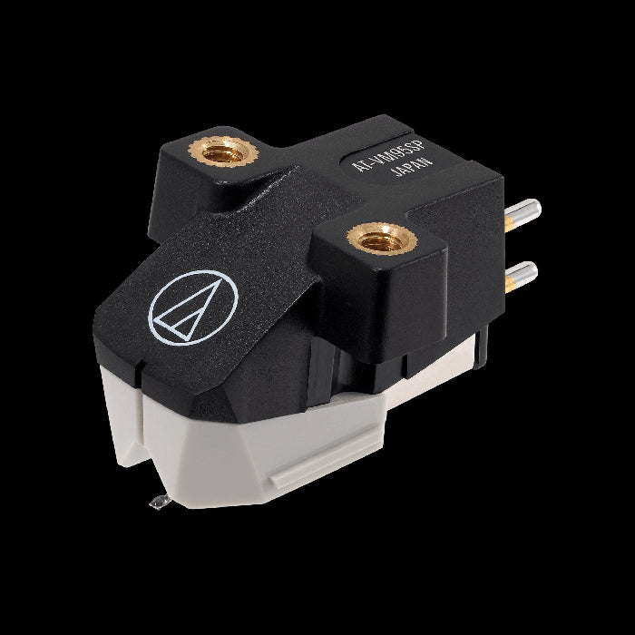 Audio-Technica AT-VMN95E Elliptical Replacement Stylus for AT-VM95E Cartridge displayed on a white background.