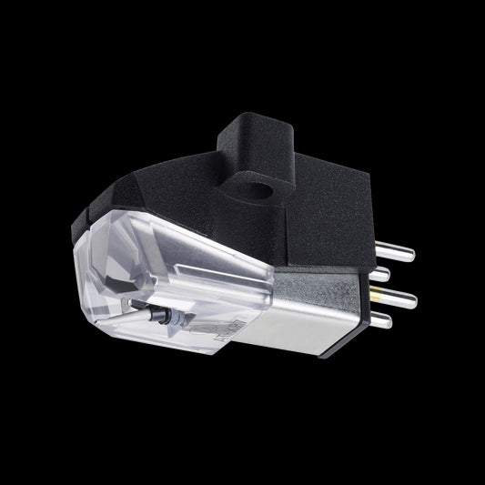 Audio-Technica AT-XP7 Audiophile DJ Cartridge featuring an elliptical stylus and aluminum tapered pipe cantilever.