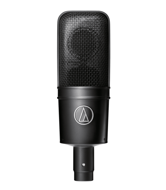Audio-Technica AT4040 Cardioid Condenser Microphone for studio and live applications from the front