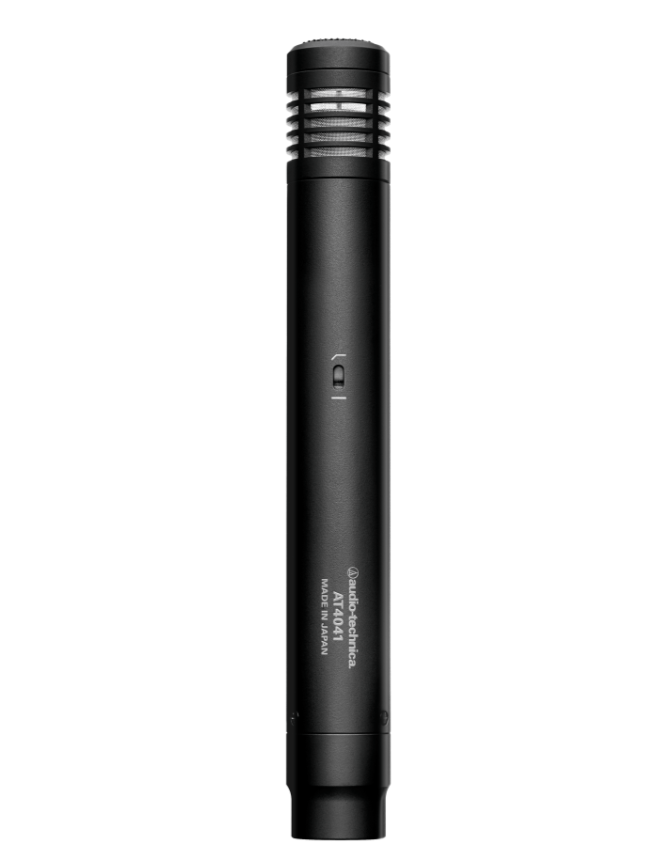 Audio-Technica AT4041 Cardioid Condenser Microphone for professional recording and live sound from the back
