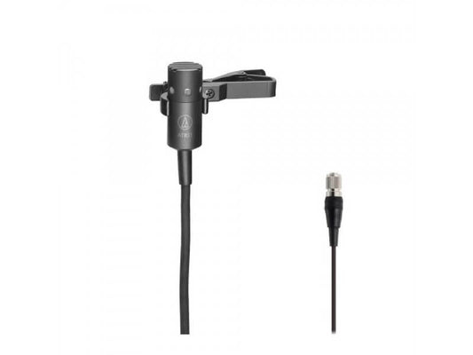 Audio-Technica AT831cH Miniature Cardioid Condenser Microphone with cH-Style Connector in Black