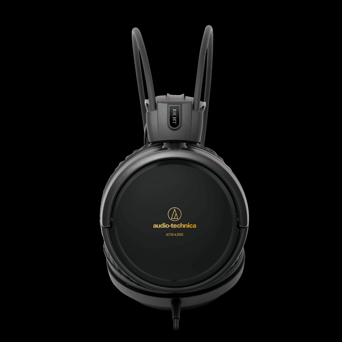 Audio-Technica ATH-A550Z premium closed-back audio monitors featuring large 53mm drivers.
