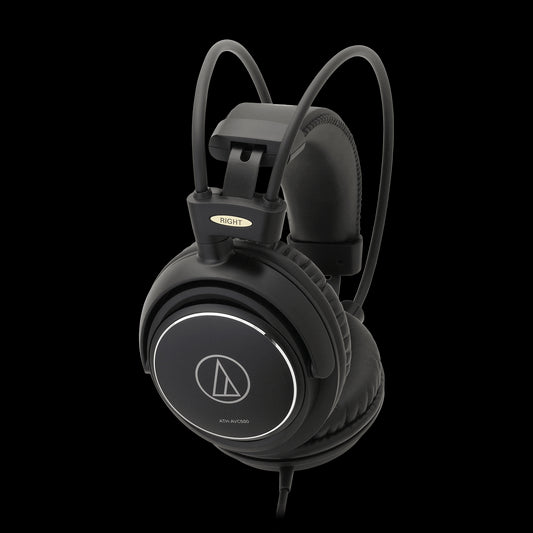 Audio-Technica ATH-AVC500 immersive closed-back over-ear headphones designed for home studio use.