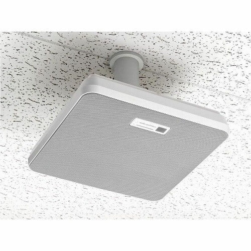 Audio-Technica ATND1061LK Beamforming Ceiling Array Microphone with AT-LINK, a sleek and modern microphone designed for high-quality audio capture in ceiling installations.