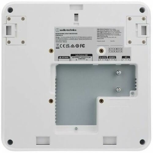Audio-Technica ATND1061LK Beamforming Ceiling Array Microphone with AT-LINK in a clear view