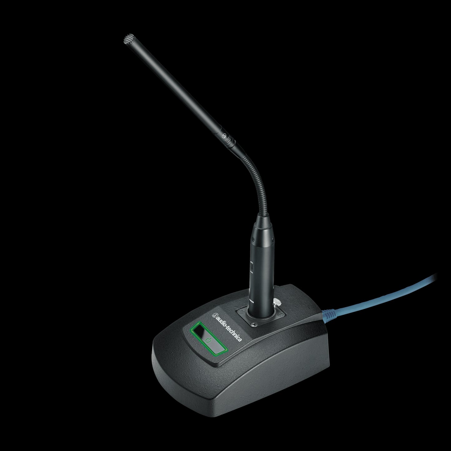 Audio-Technica ATND8677a Microphone Desk Stand with Dante Network Output