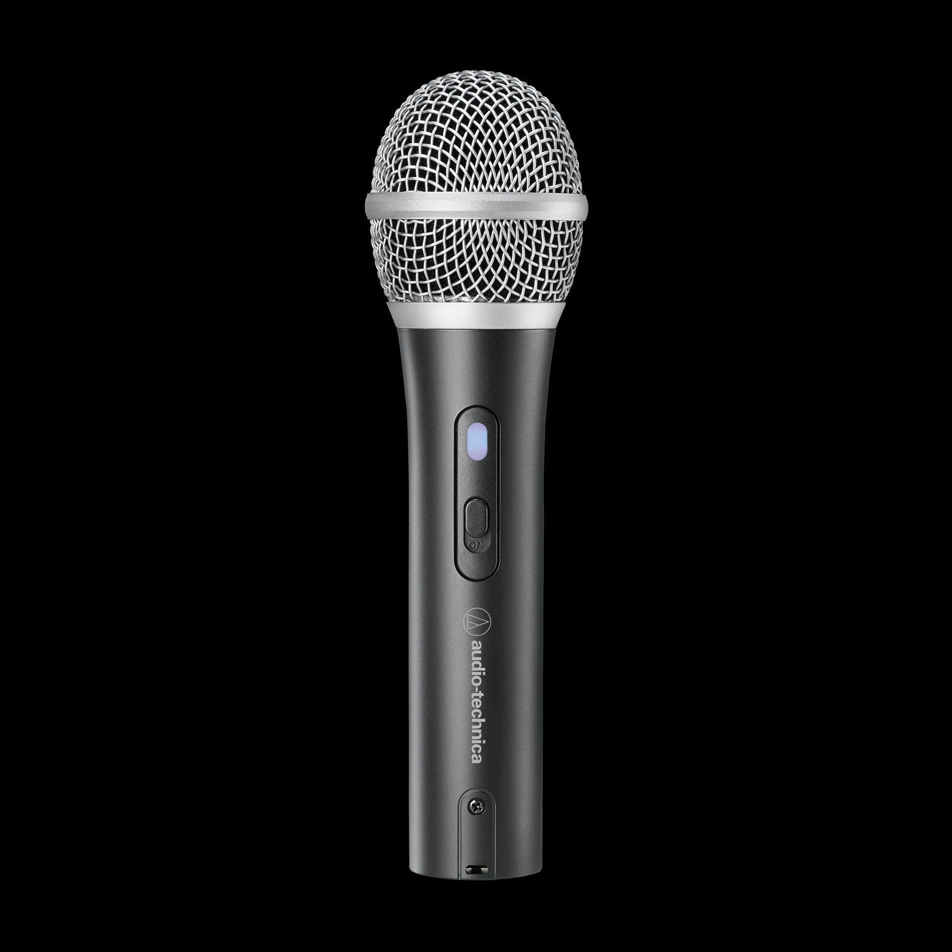 Audio-Technica ATR2100x-USB microphone featuring USB-C digital output and XLR analog output, ideal for streaming and podcasting.