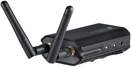 Audio-Technica ATW-1701 System 10 Camera-Mount Wireless System with Body-Pack Transmitter displayed against a white background.