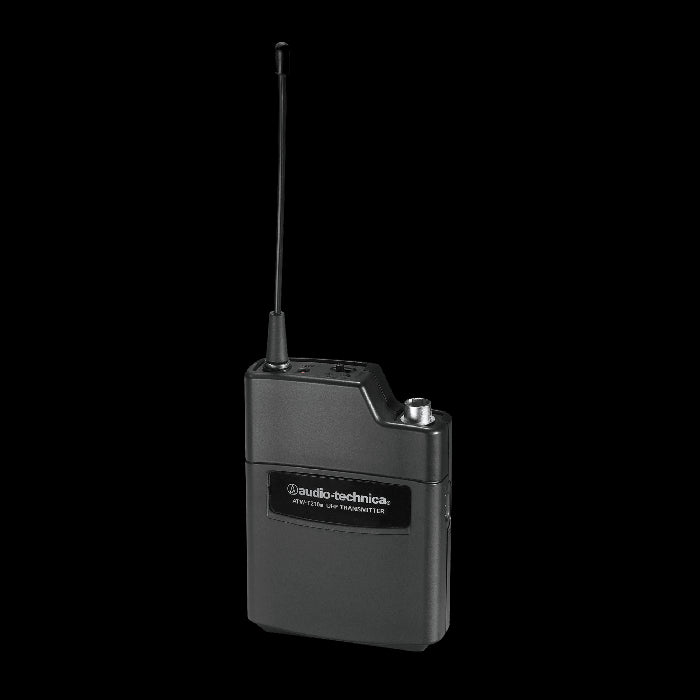 Audio-Technica ATW-210a 2000 Series UHF UniPak Bodypack Transmitter image showcasing its design and features.