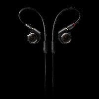 Audio-Technica ATW-3255 3000 Series Wireless In-Ear Monitor System with ATH-E40 Headphones, showing the product design and features.