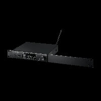 Audio-Technica ATW-3255 wireless in-ear monitor system with ATH-E40 headphones, featuring DF2 frequency band.