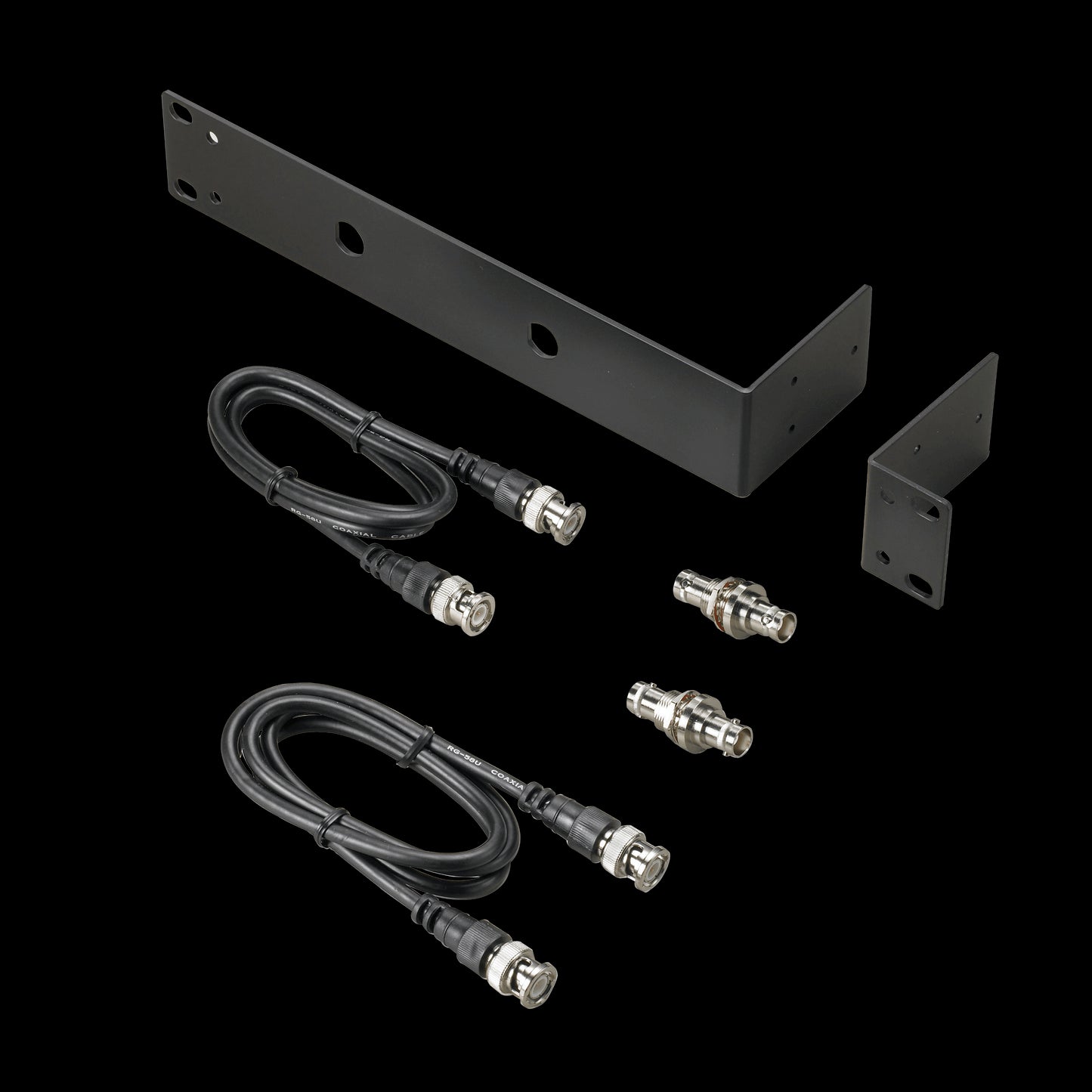 Audio-Technica ATW-RM1 Rack Mount Kit designed for 2000 and 3000 Series Wireless Systems, showcasing its features and design.
