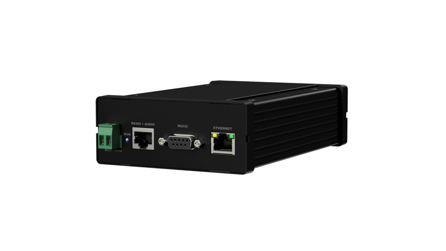 Image of the Audac Universal configuration & control unit MK2 version, showcasing its design and features.