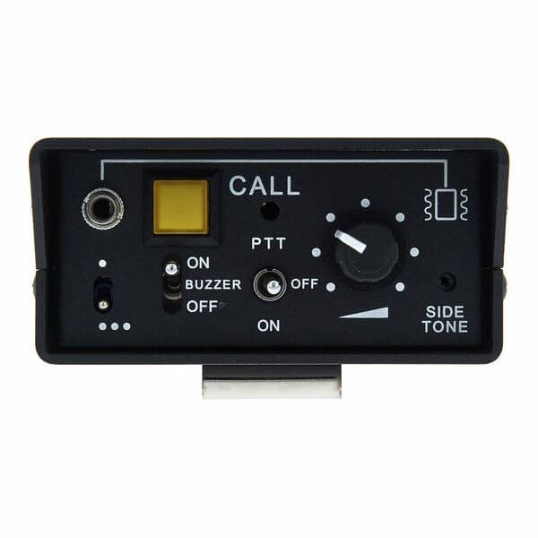 Axxent BP101 Belt Pack sound and light alarm with vibration alarm option, displayed in a clear view.