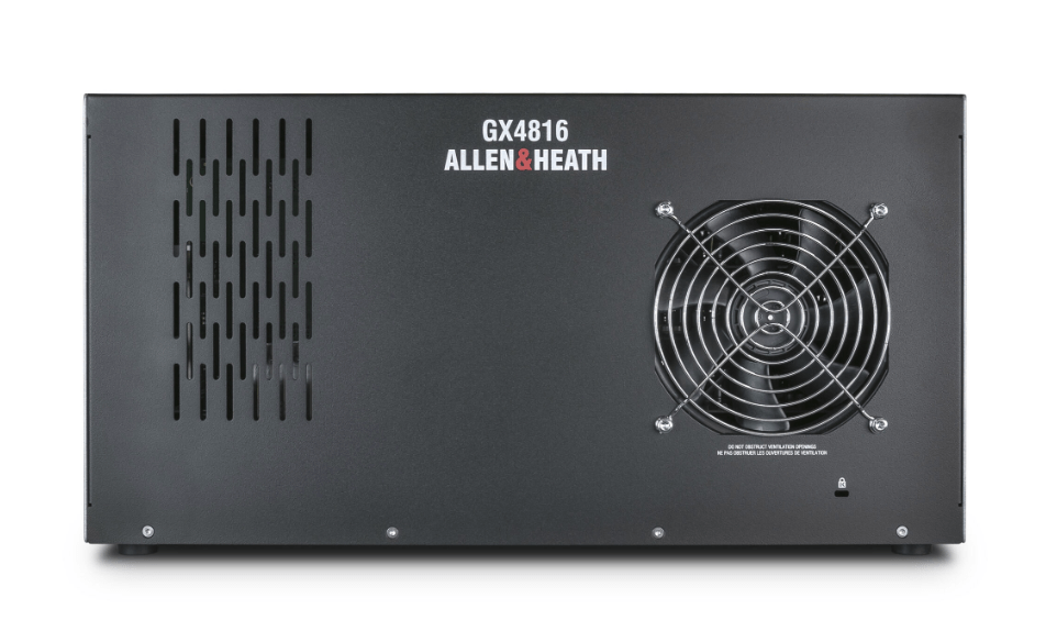 Allen & Heath GX4816 - Audio Rack (96kHz, 48 XLR In, 16 XLR Out) for SQ, Avantis, and dLive