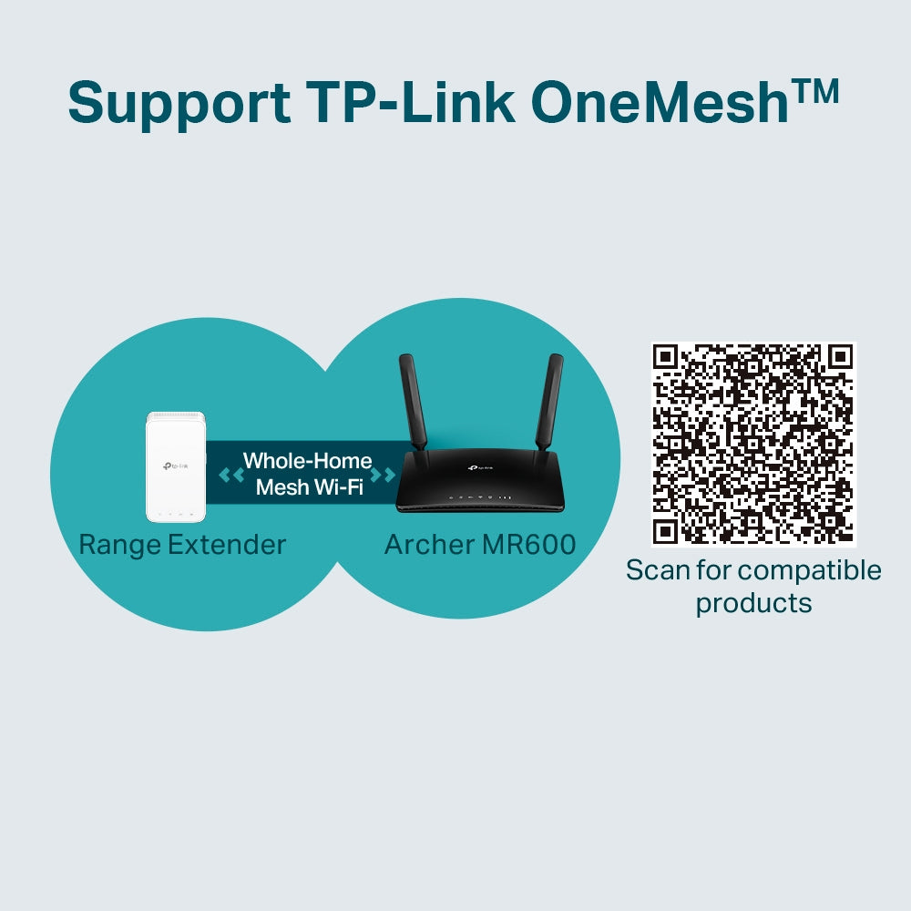 TP-Link Archer MR600 Dual Band 4G+ Cat6 Router - MTN Approved