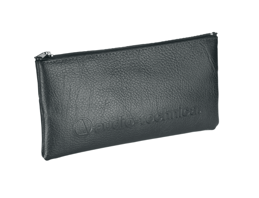 Storage bag for the Audio-Technica ATM450 microphone with side-address design and accessories