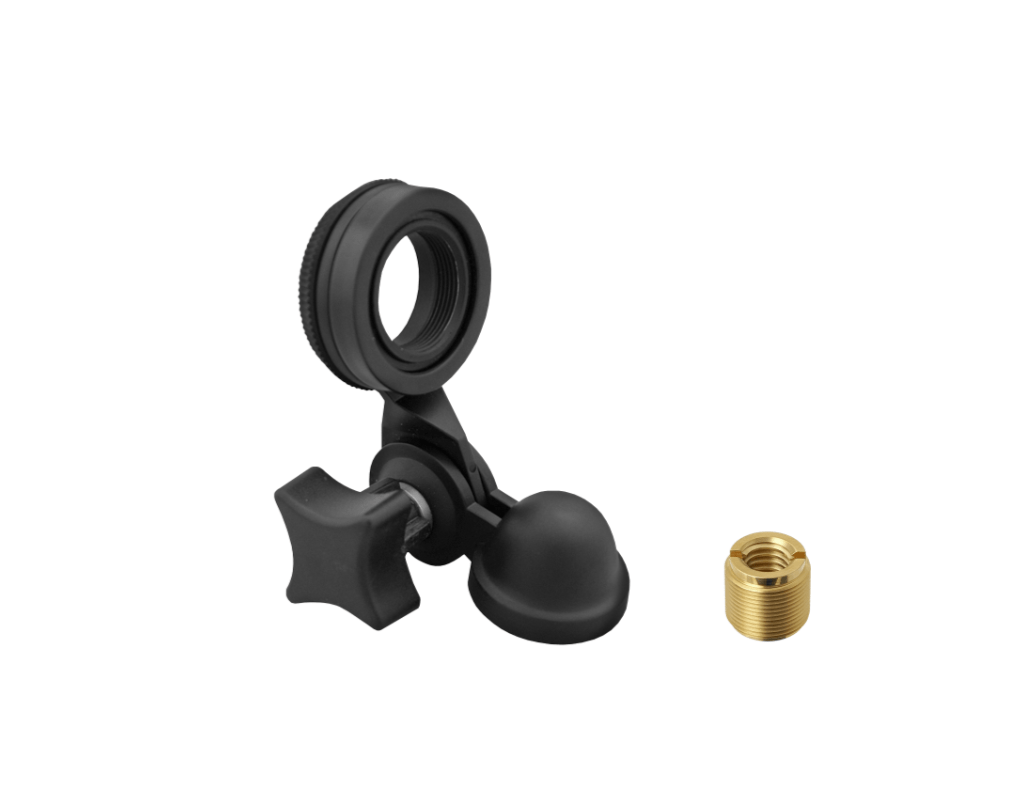 Threaded adapter for Audio-Technica AT2020 Cardioid Condenser Microphone for professional-quality sound recording