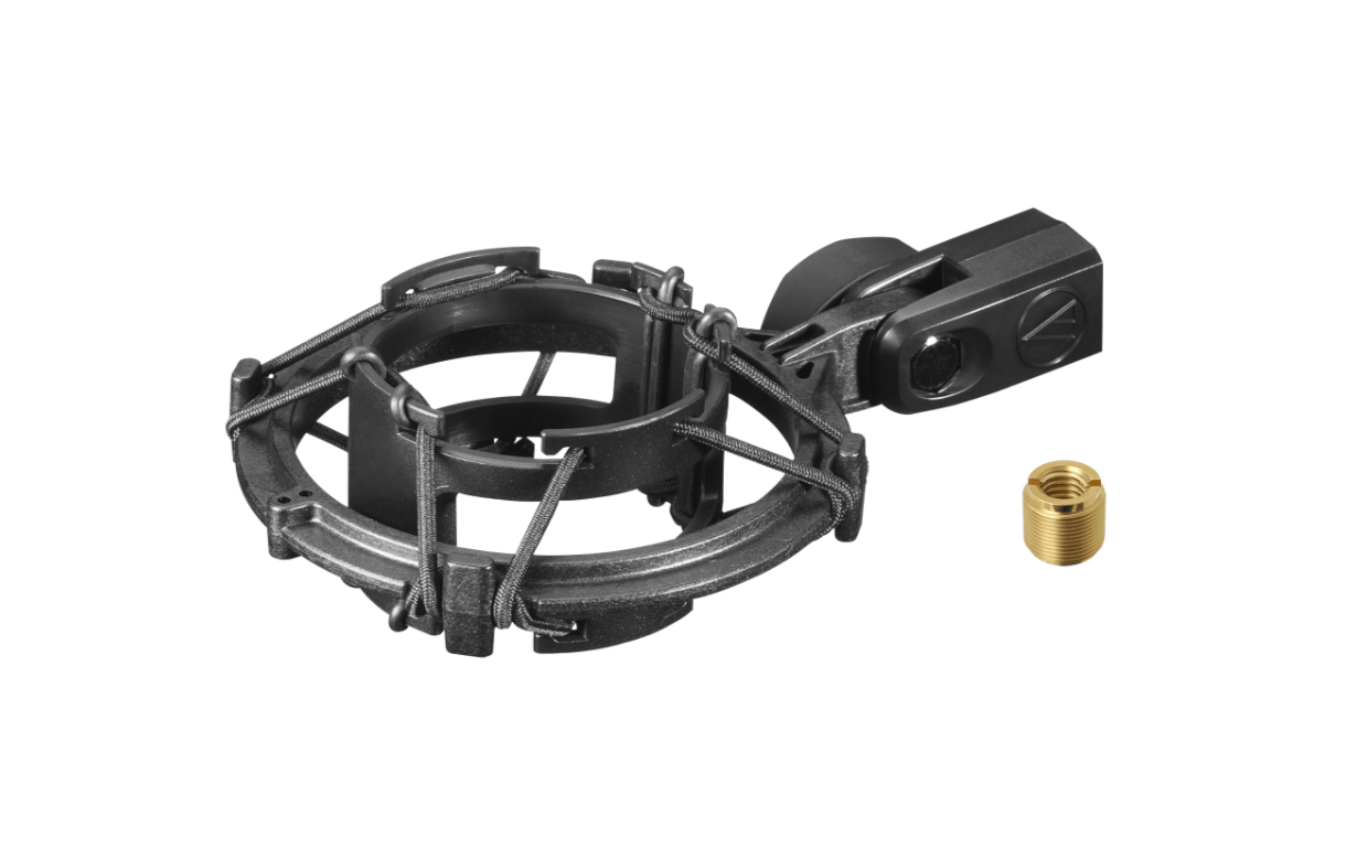 Shock mount for Audio-Technica AT2020 Cardioid Condenser Microphone for professional-quality sound recording