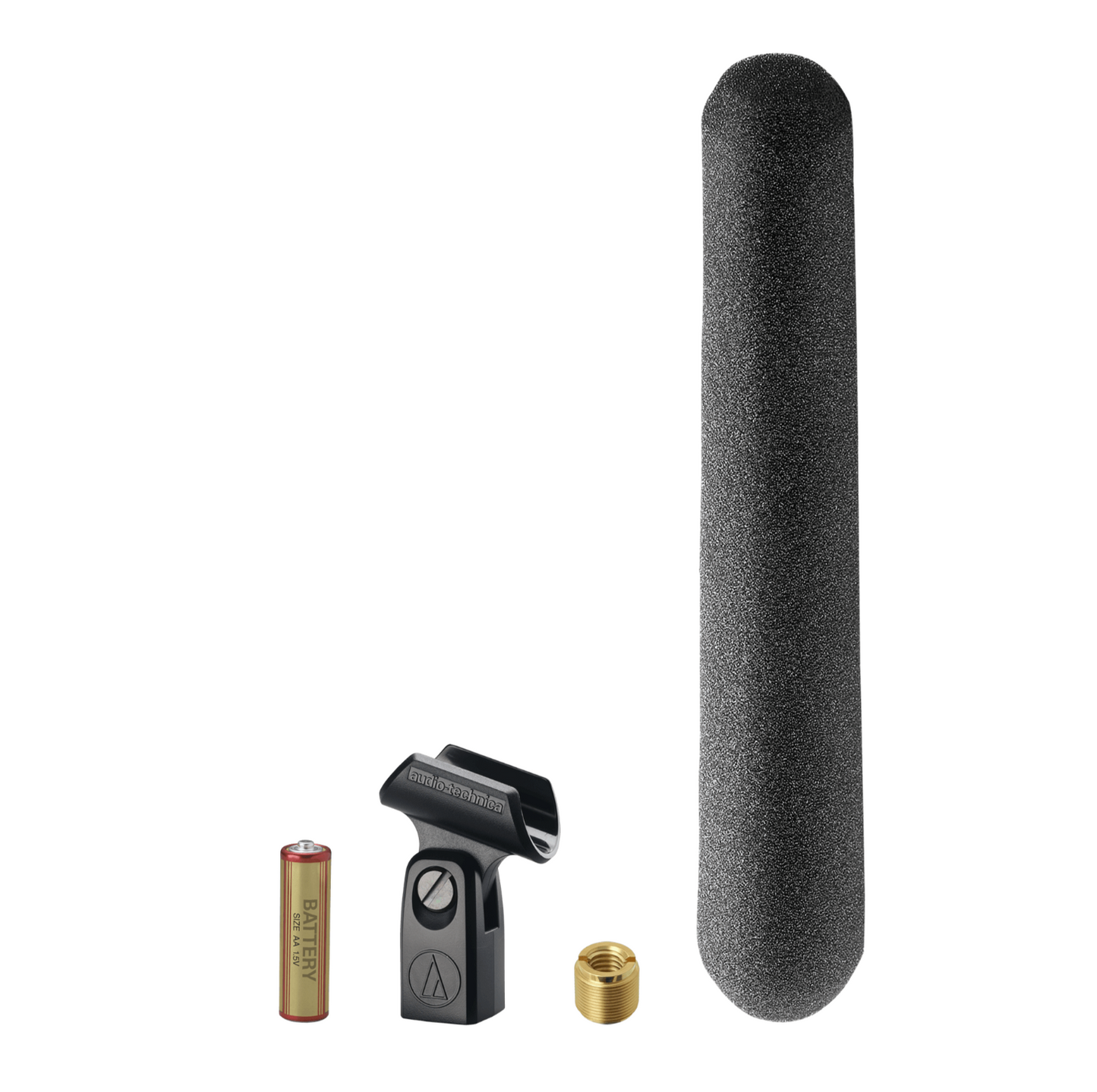Clip and windscreen for Audio-Technica AT8015 - Line & Gradient Condenser Microphone