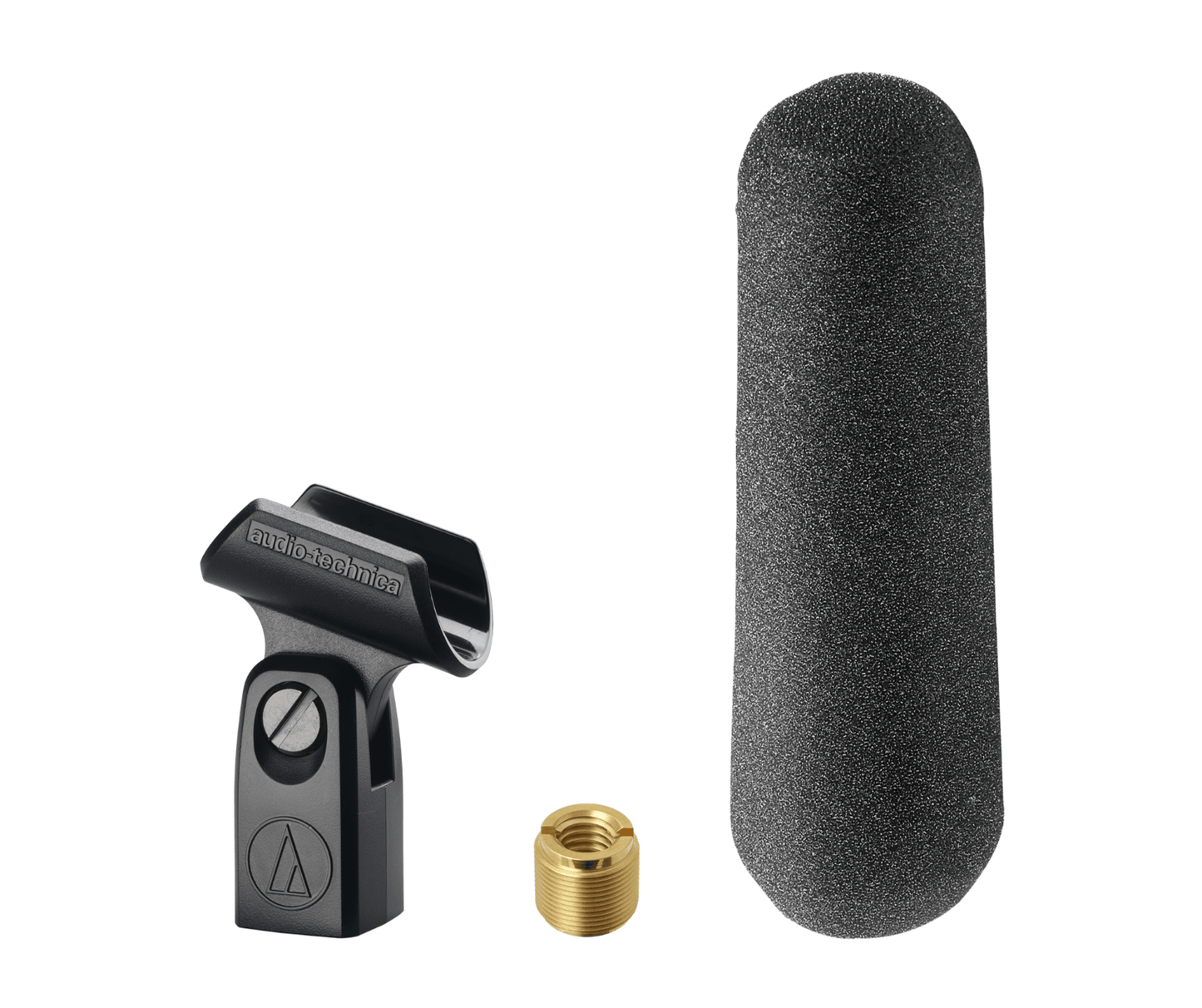 Clip and windscreen for Audio-Technica AT875R - Short Line & Gradient Condenser Microphone