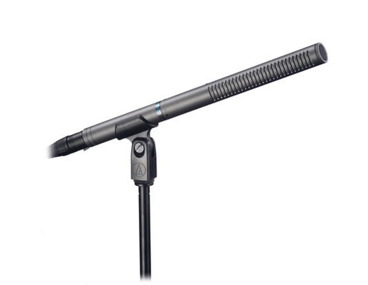 Audio-Technica AT897 - Compact Shotgun Microphone from the front