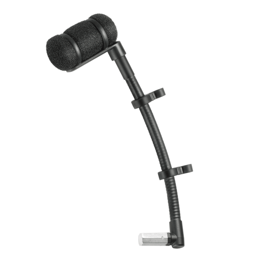 Audio-Technica ATM350U - Universal Mount Cardioid Condenser Instrument Microphone from the side