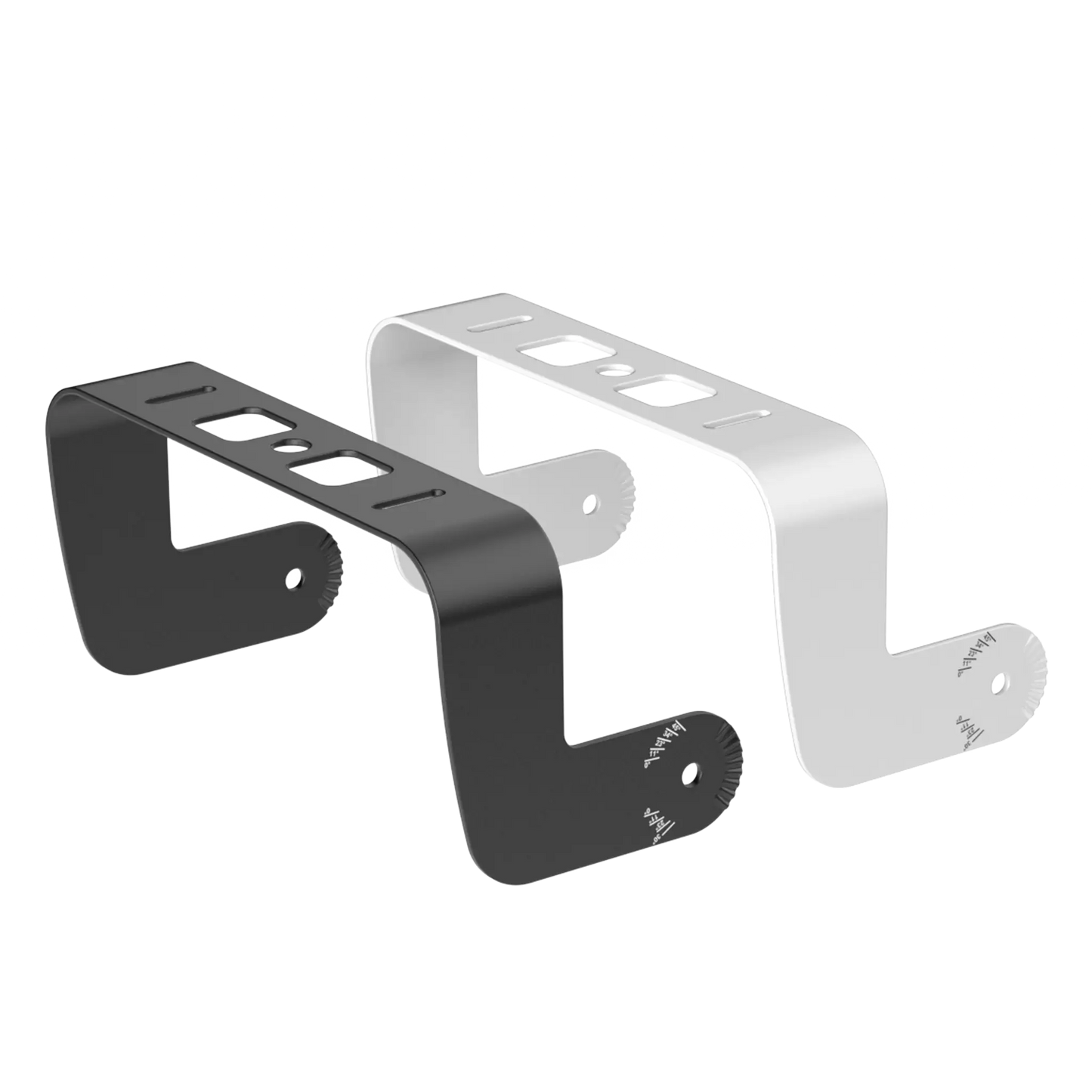 AUDAC MBK455 Angled Mounting Bracket Set for ARES5A in black color