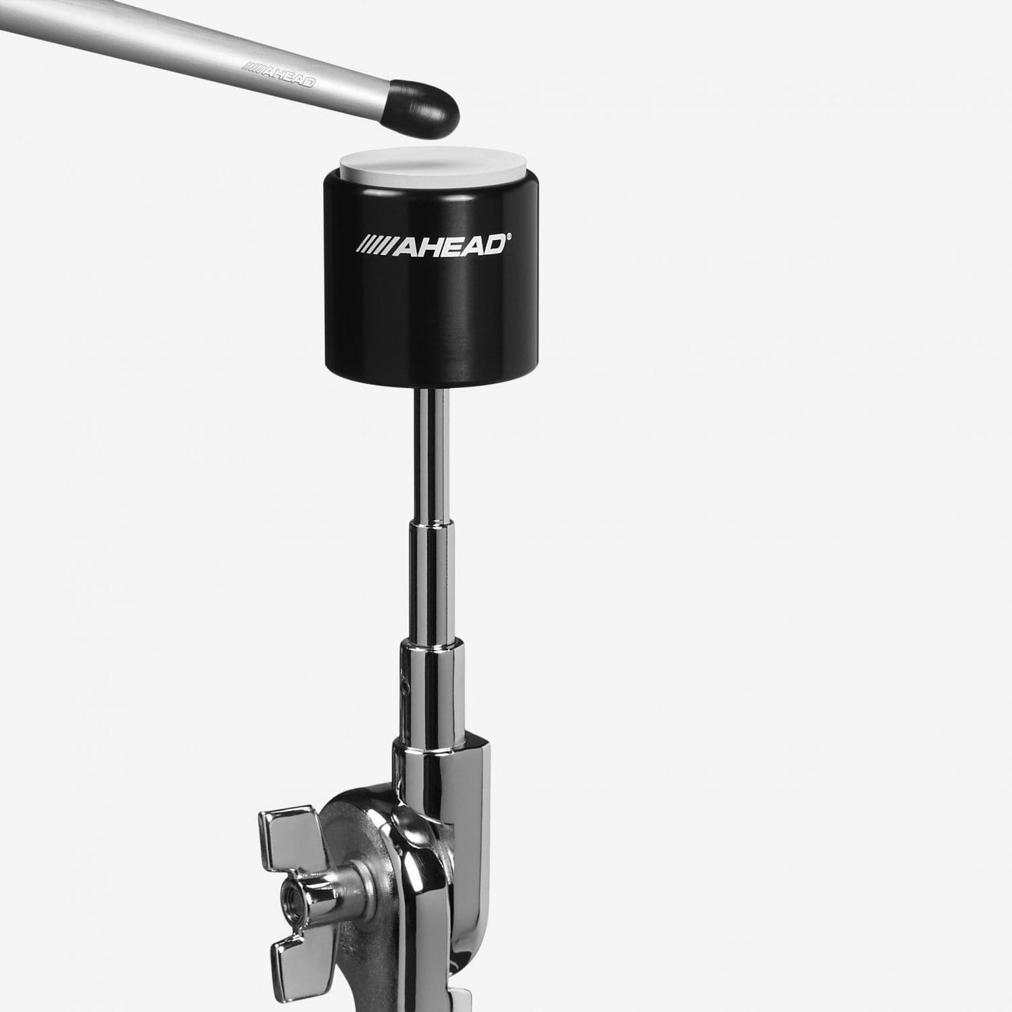 AHEAD Wicked Chops Practice Pad, a compact drum pad designed for accuracy and dynamics, showcasing its surface and features.