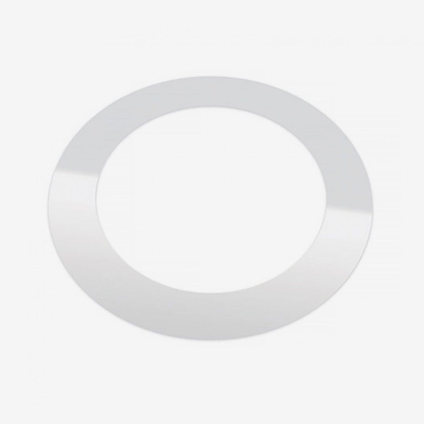 Clear BIG BANG T-RING Bass Drum Port Template showing 7.25 inch outer diameter and 5.25 inch inner port diameter.
