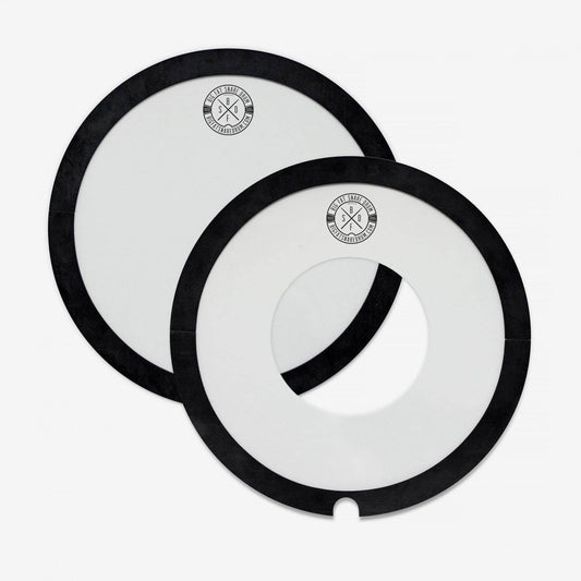 Big Bang FAT Snare Drum 14 inch with Original and Steve's Donut Heads in a combo pack.