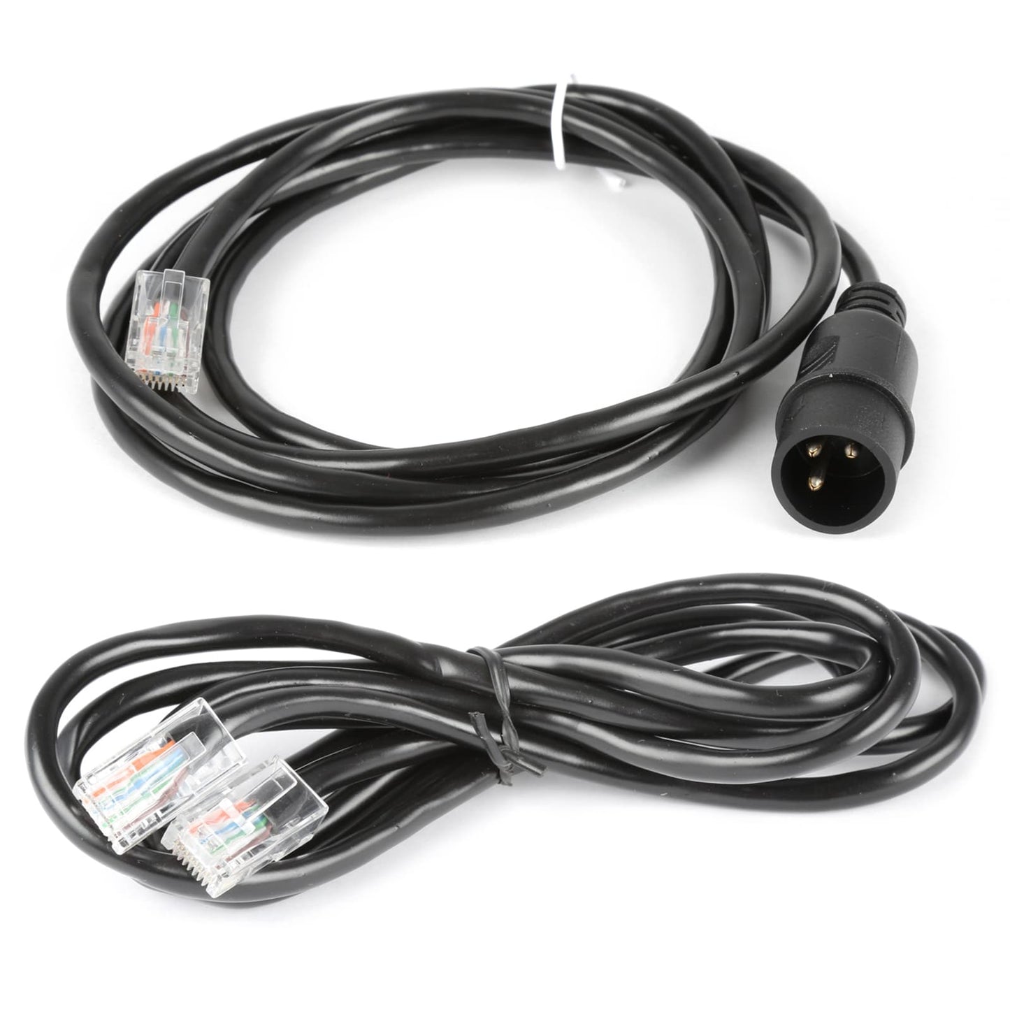 Top view of the power supply for the BBP94W Battery Uplight Par with 4x 12W RGBAW-UV LEDs and Wireless DMX.