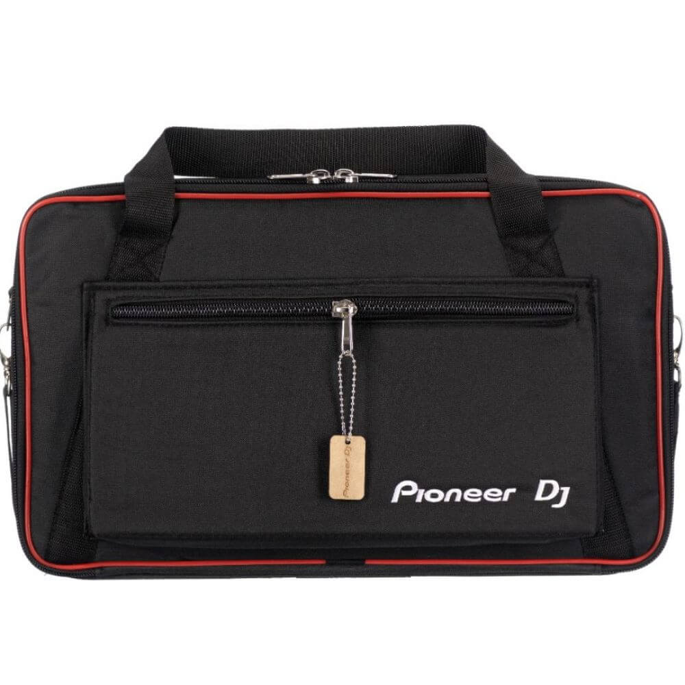 Pioneer BC-BAG-DDJRR custom 600D nylon bag designed for the DDJ-RR DJ controller, showcasing its durable material and design.