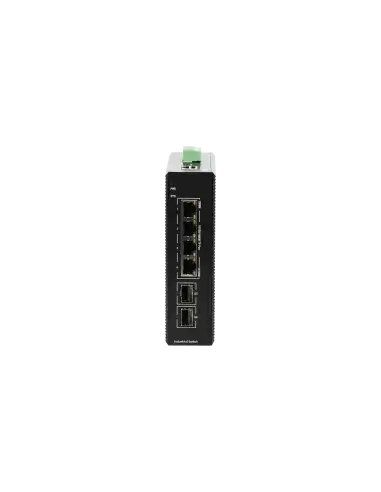BDCOM 4-Port Gigabit Industrial PoE+ Switch with 2 SFP managed ports