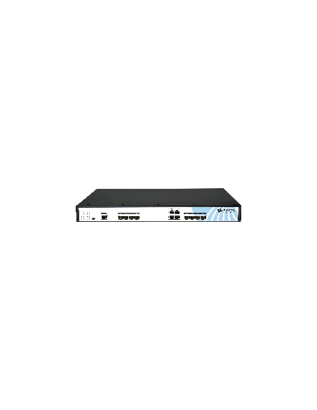 Image of the BDCOM 4-Port EPON OLT Headend featuring a dual AC power supply.