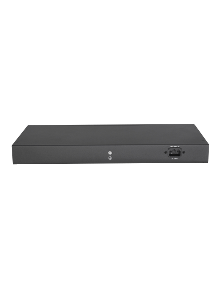Image of BDCOM 16-Port POE Switch featuring 16 POE ports and 2 combo ports, designed for efficient network connectivity.