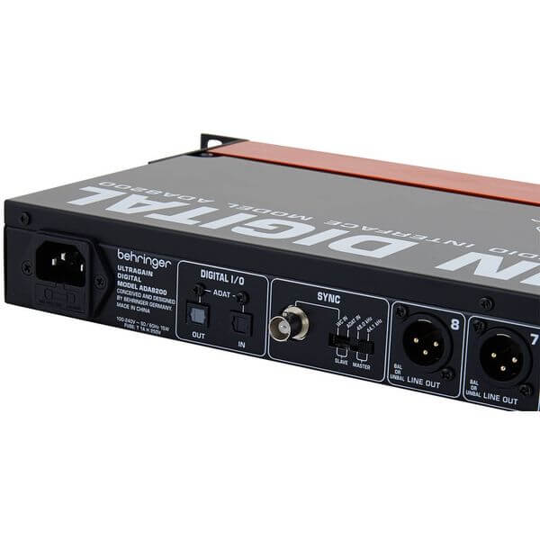 Behringer ADA8200 8-Channel ADAT Audio Interface for seamless audio expansion