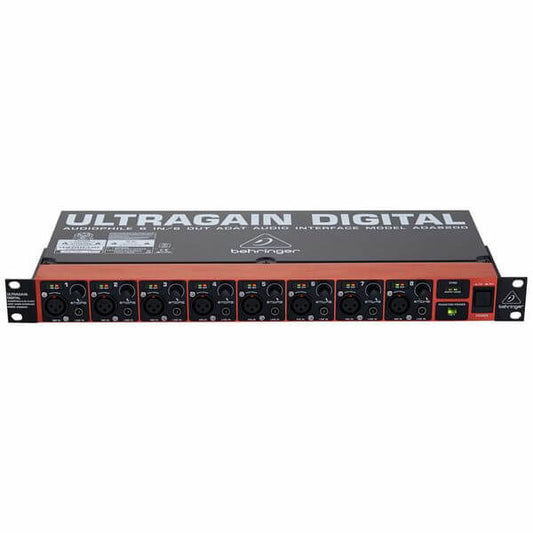 Behringer ADA8200 8-Channel ADAT Audio Interface for seamless audio expansion
