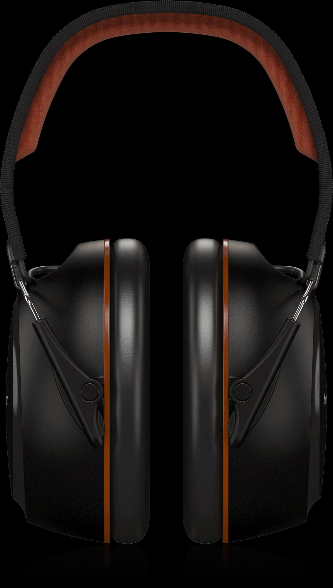 Behringer DH100 Lightweight DJ Headphones showcasing their design and features.