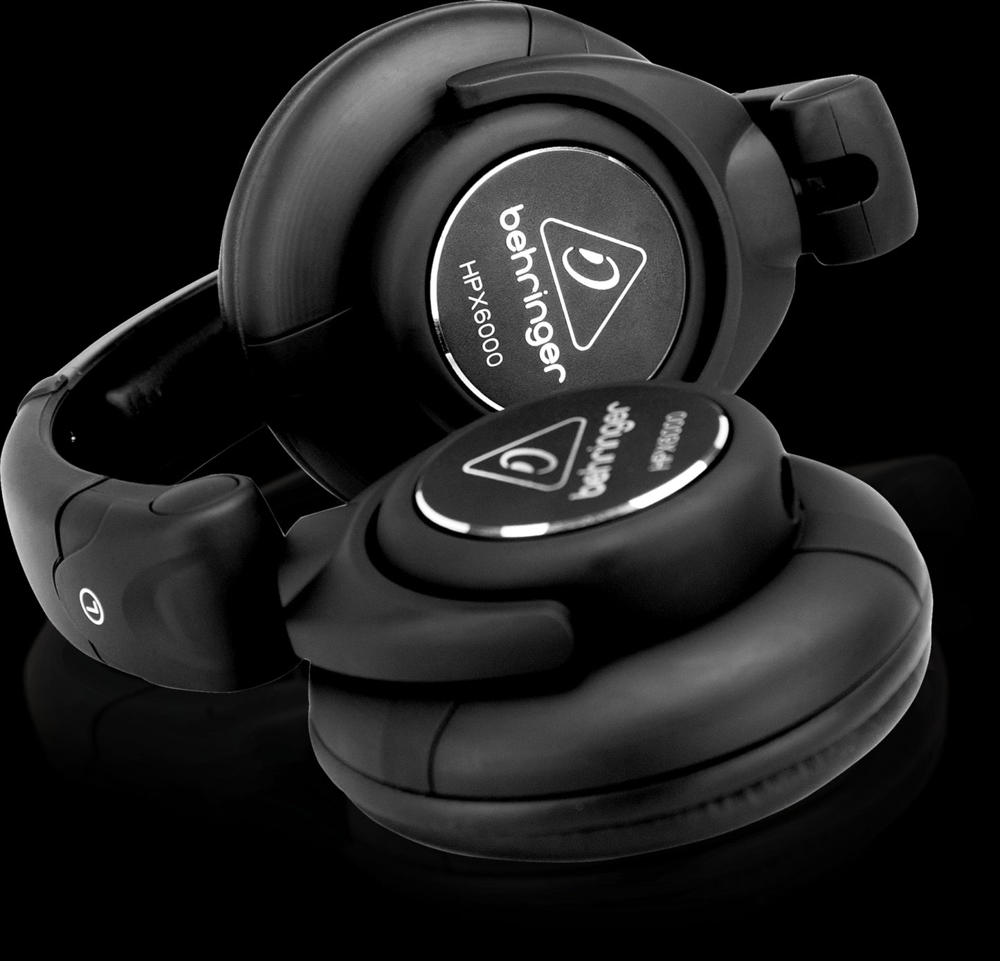 Behringer HPX6000 Professional DJ Headphones displayed against a neutral background.