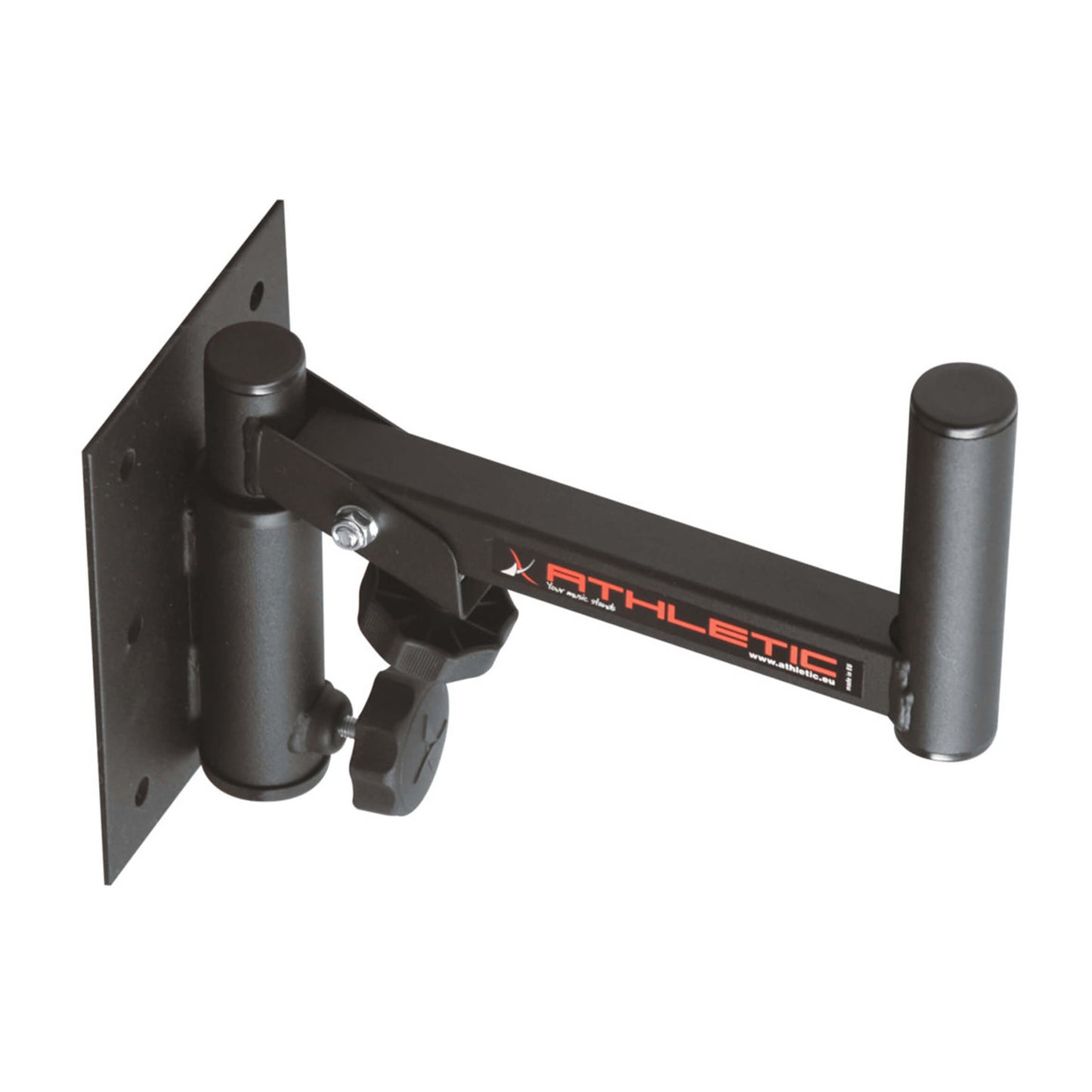ATHLETIC WR-200 Adjustable Speaker Wall Bracket with 40kg load capacity and 20cm arm length